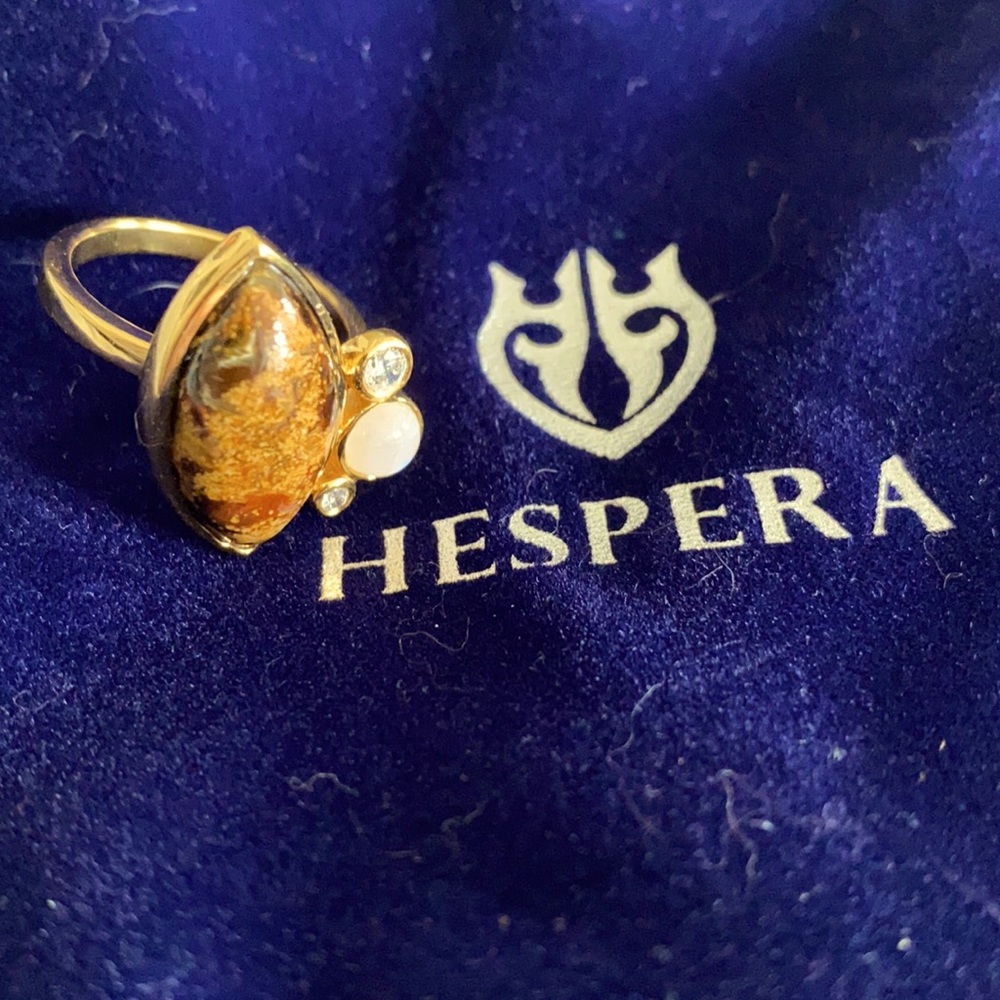 Hespera Pietersite Francesca Ring